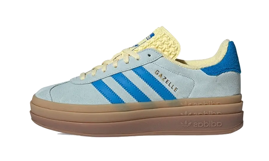 Adidas Gazelle Bold Almost Blue Yellow - image 1