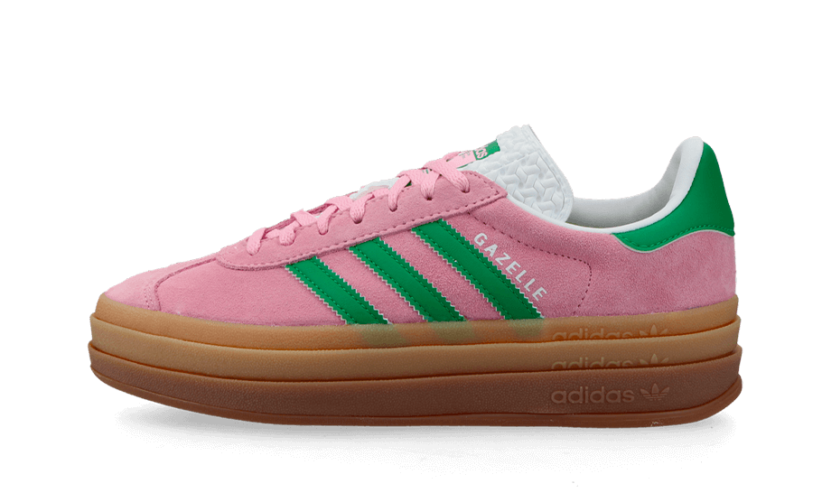 Adidas Gazelle Bold True Pink Green Cloud White - image 1