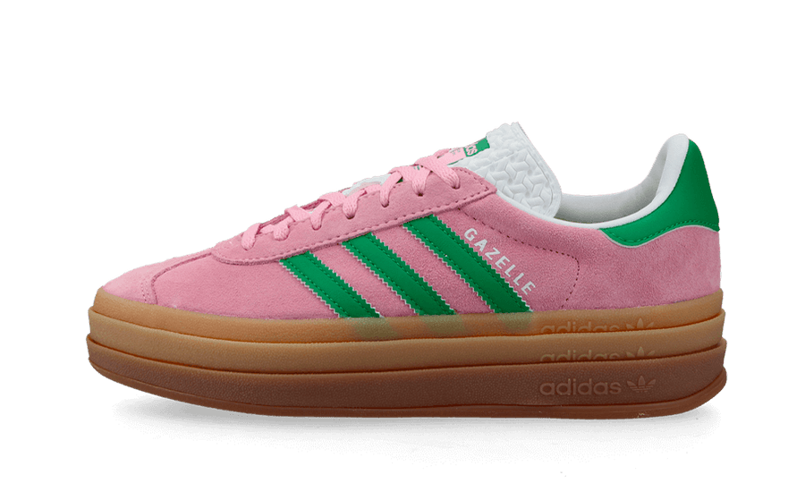 Adidas Gazelle Bold True Pink Green Cloud White - image 1
