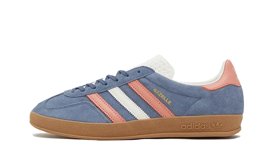 Adidas Gazelle Indoor Blue Blink Wonder Clay - image 1
