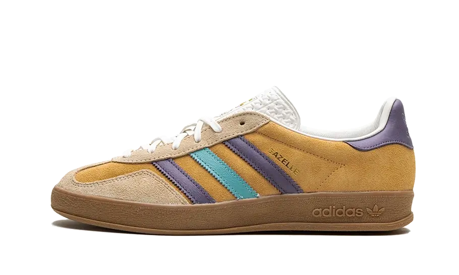 Adidas Gazelle Indoor Glow Orange Shadow Violet  - image 1