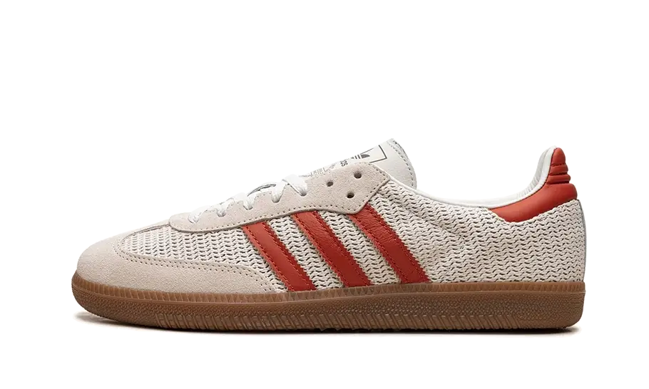Adidas Samba OG Crystal White Preloved Red  - image 1
