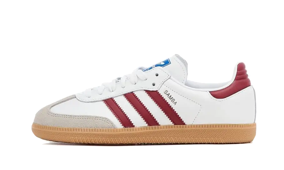 Adidas Samba OG White Burgundy Gum - image 1