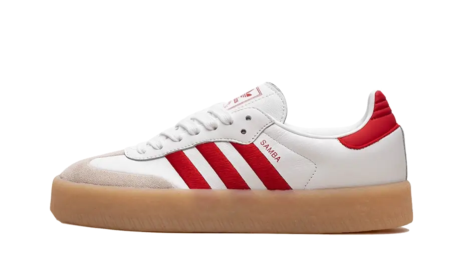 Adidas Sambae White Better Scarlet Gum - image 1