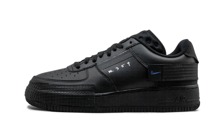 Nike Air Force 1 Low Drop Type Triple Black - image 1