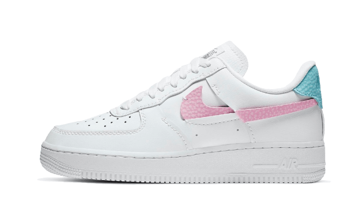 Nike Air Force 1 Low Lxx White Pink Aqua - image 1