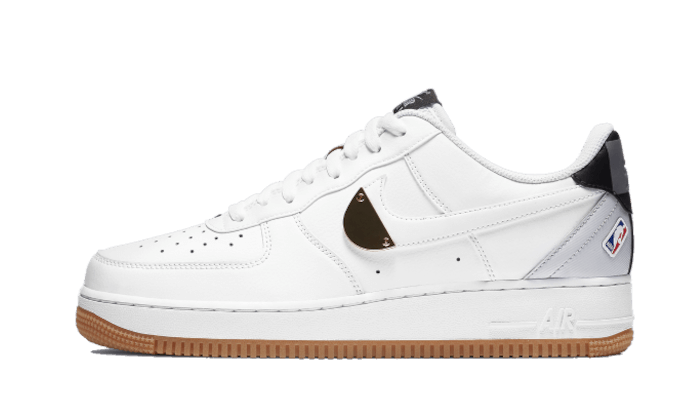 Nike Air Force 1 Low Nba White Grey Gum - image 1