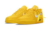 Nike Air Force 1 Low Off-White University Gold Metallic Silver - image 2