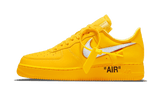 Nike Air Force 1 Low Off-White University Gold Metallic Silver - image 1