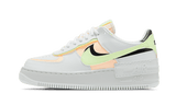 Nike Air Force 1 Shadow Summit White Barely Volt Crimson Tint - image 1