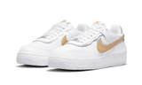 Nike Air Force 1 Shadow White Metallic Gold - image 2