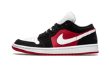 Air Jordan 1 Low Black White Gym Red - image 1