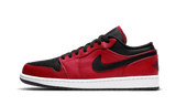 Air Jordan 1 Low Reverse Bred Pebbled Swoosh - image 1