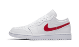 Air Jordan 1 Low White University Red - image 1