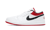 Air Jordan 1 Low White University Red Black - image 1