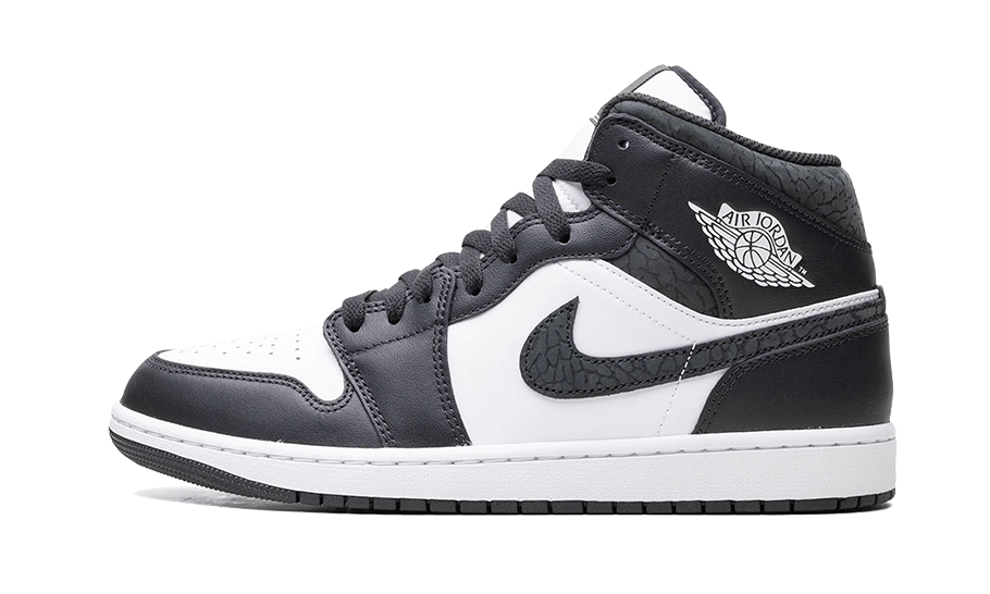 Air Jordan 1 Mid Black Elephant - image 1