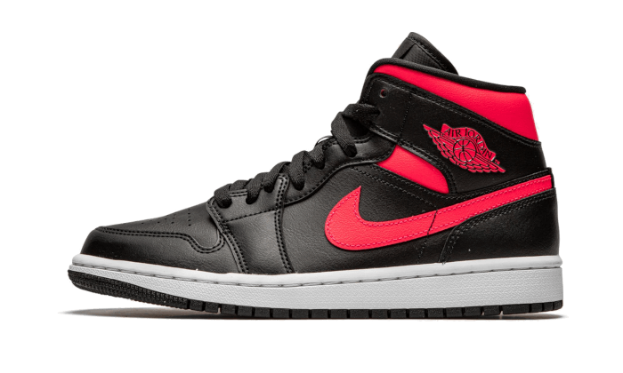 Air Jordan 1 Mid Black Siren Red - image 1