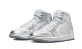 Air Jordan 1 Mid Crinkled Chrome - image 2