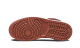 Air Jordan 1 Mid Dusty Peach Night Maroon - image 3