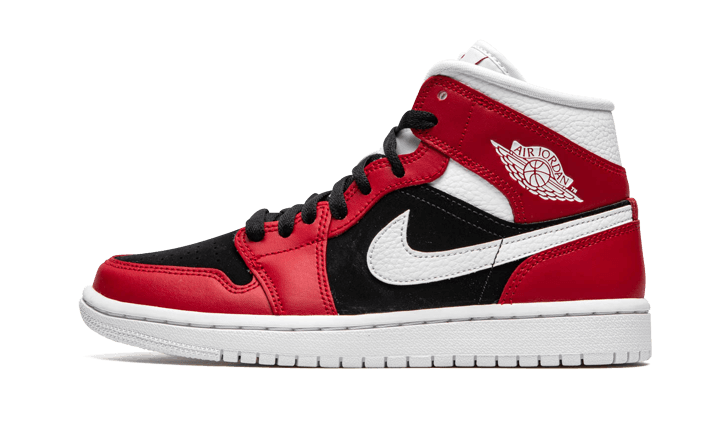 Air Jordan 1 Mid Gym Red Black - image 1
