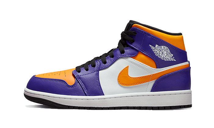 Air Jordan 1 Mid Lakers 2022 - image 1
