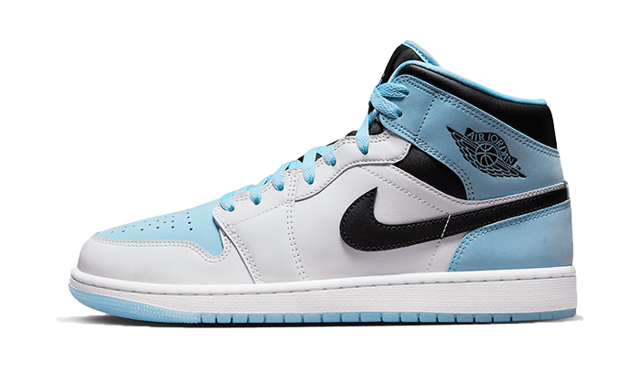 Air Jordan 1 Mid Se Ice Blue Black - image 1