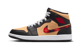 Air Jordan 1 Mid Se Tartan Swoosh - image 1