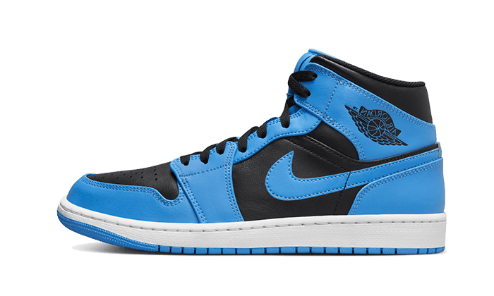 Air Jordan 1 Mid University Blue Black - image 1