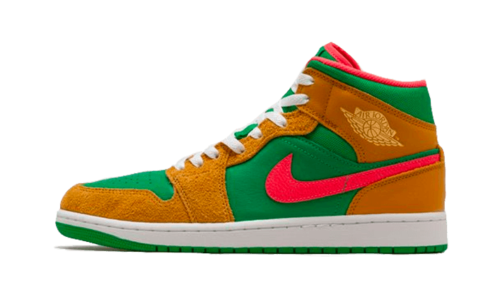 Air Jordan 1 Mid Wheat Watermelon - image 1
