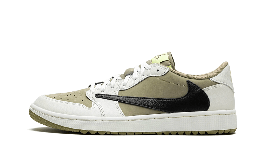 Air Jordan 1 Retro Low Golf Travis Scott Neutral Olive - image 1