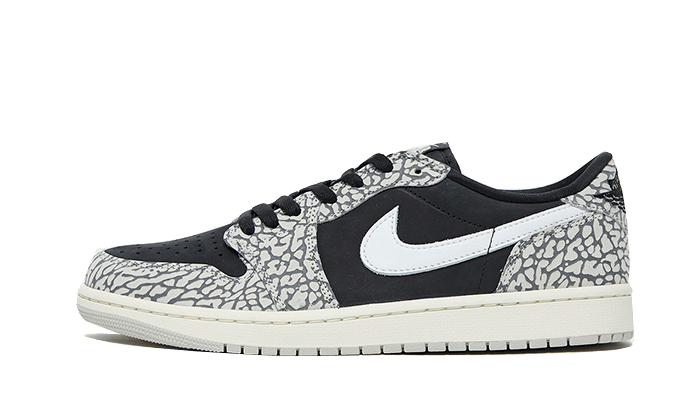 Air Jordan 1 Retro Low OG Black Cement - image 1