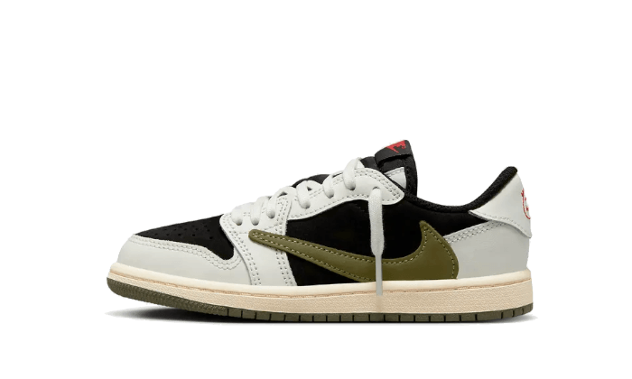 Air Jordan 1 Retro Low Og Sp Travis Scott Olive Enfant Ps - image 1