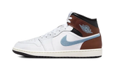 Air Jordan 1 Retro Mid SE Brown Blue Grey - image 1