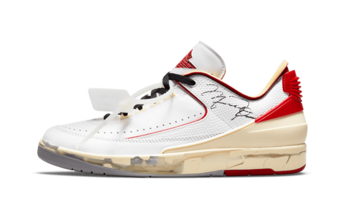 Air Jordan 2 Retro Low Sp Off White White Red - image 1