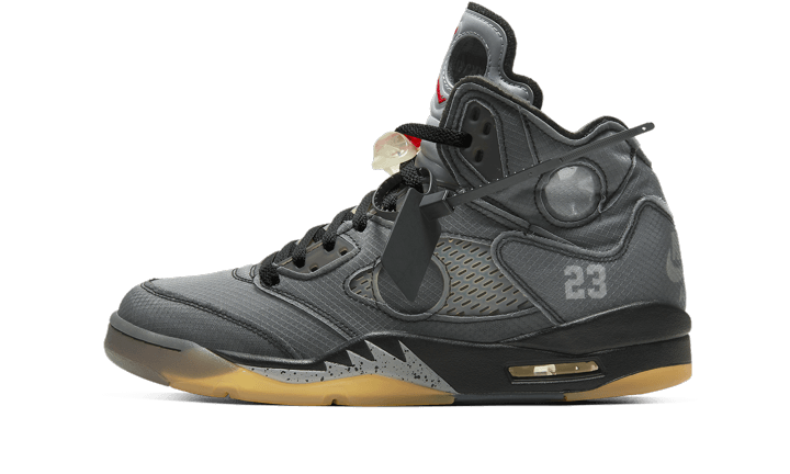 Air Jordan 5 Retro Off-White Black - image 1