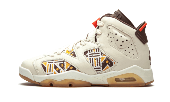 Air Jordan 6 Retro Quai 54 Sail Brown 2020 - image 1