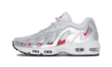 Nike Air Max 96 Metallic Silver Supreme - image 1