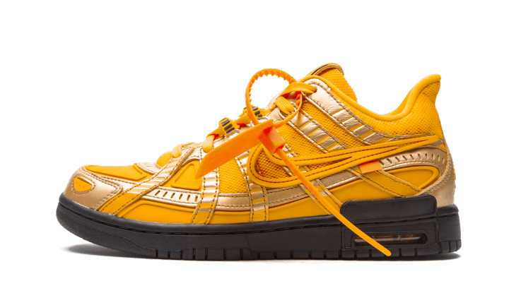 Nike Air Rubber Dunk Off-White University Gold - image 1