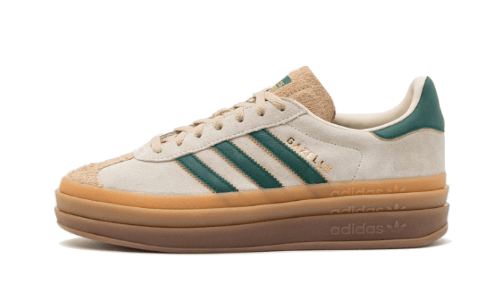 Adidas Gazelle Bold Magic Beige Collegiate Green - image 1
