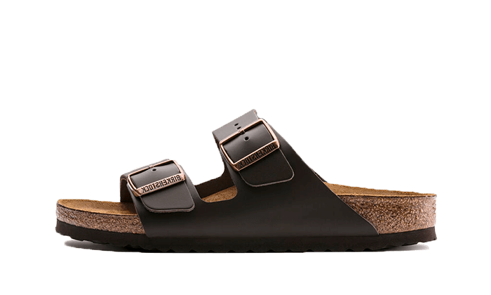 Birkenstock Arizona Natural Leather Dark Brown - image 1