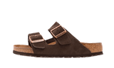 Birkenstock Arizona Suede Leather Soft Footbed Mocha - image 1