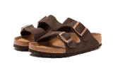 Birkenstock Arizona Suede Leather Soft Footbed Mocha - image 2