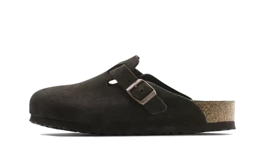 Birkenstock Boston Soft Footbed Suede Mocha - image 1