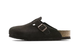 Birkenstock Boston Soft Footbed Suede Mocha - image 1