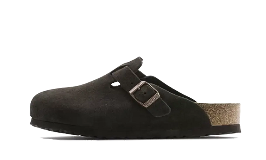 Birkenstock Boston Soft Footbed Suede Mocha - image 1