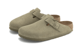 Birkenstock Boston Suede Leather Faded Khaki - image 2