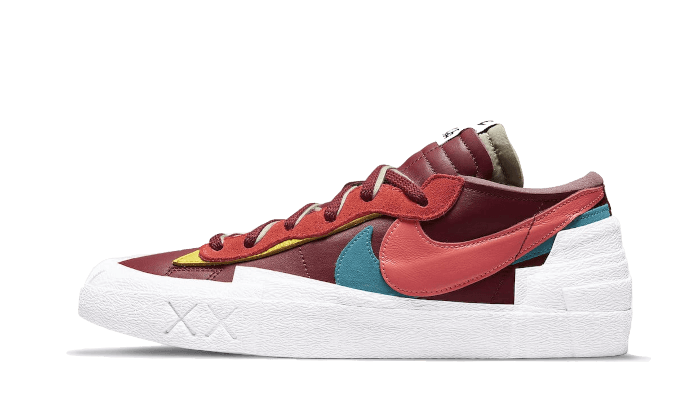 Nike Blazer Low Sacai Kaws Team Red - image 1