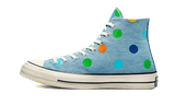 Converse Chuck Taylor All-Star 70s Hi Golf Wang Denim Polka Dots - image 1