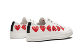 Converse Chuck Taylor All-Star 70s Ox Comme des Garçons PLAY Multi-Heart White - image 3