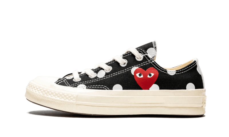 Converse Chuck Taylor All-Star 70s Ox Comme des Garçons PLAY Polka Dot Black - image 1
